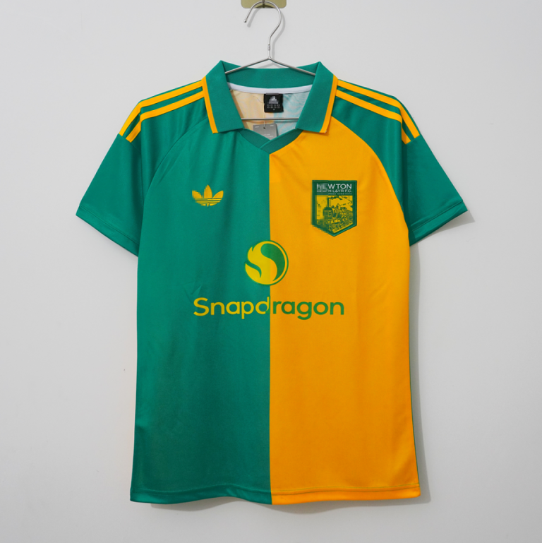Camiseta Manchester United Verde/Amarillo 2026-2027 Edicion Aniversario Version Fan