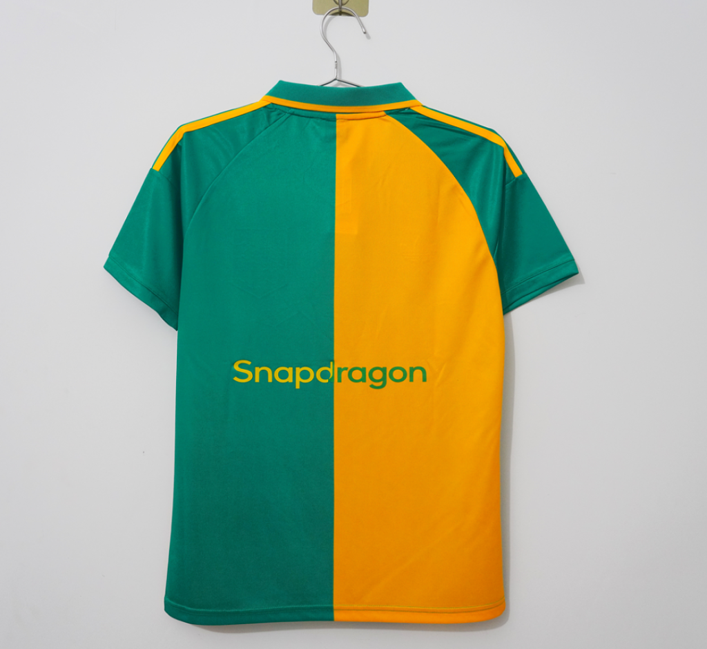 Camiseta Manchester United Verde/Amarillo 2026-2027 Edicion Aniversario Version Fan - Imagen 2