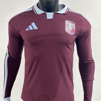 Camiseta Manga Larga Aston Villa Watkins 2026-2027 Primera Equipacion Version Jugador