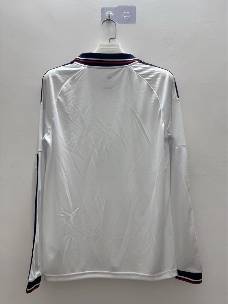Camiseta Manga Larga Bayern Munich blanca 2026-2027 segunda equipacion versión fan - Imagen 2