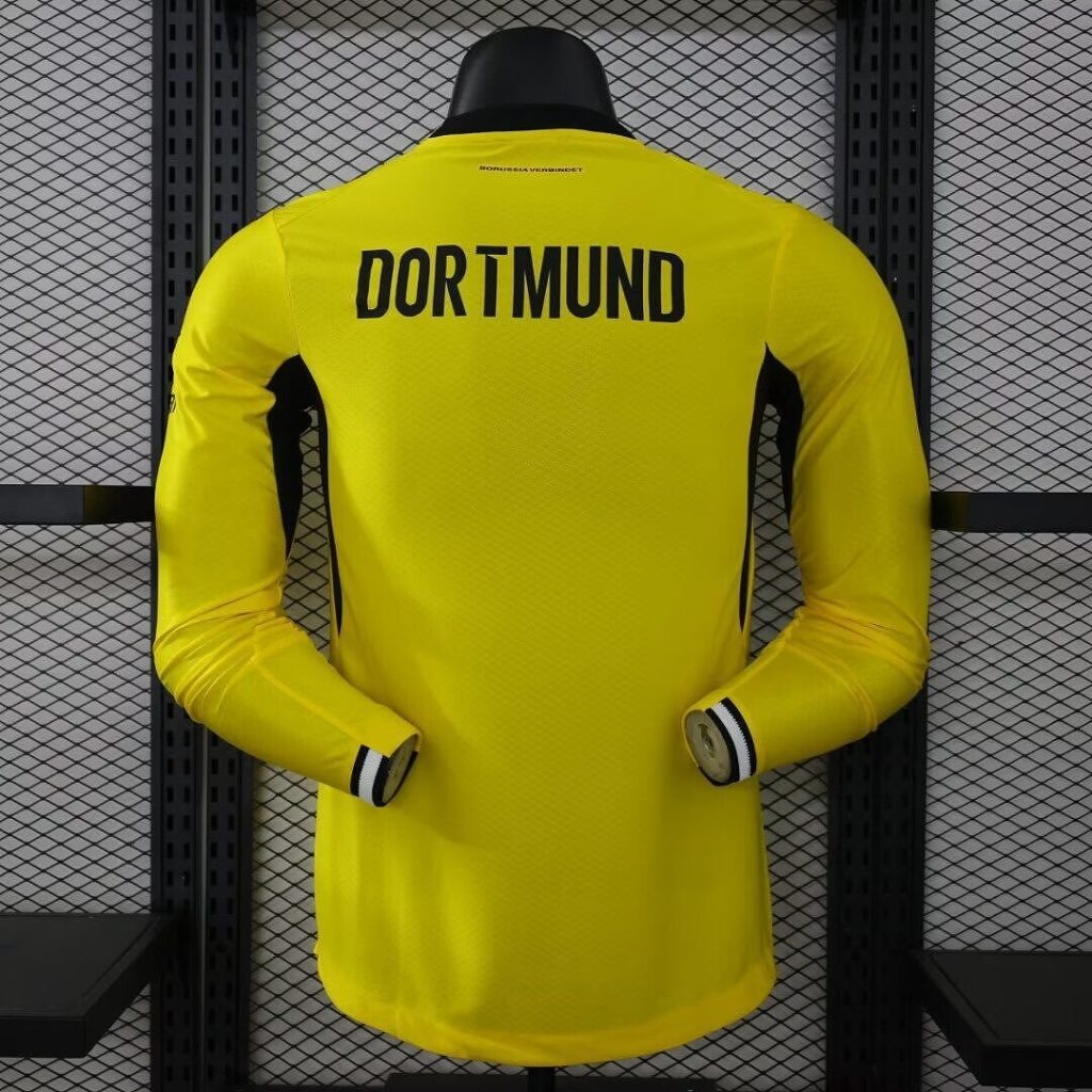 Camiseta Manga Larga Borussia Dortmund Kobel 2026-2027 primera equipacion versión jugador - Imagen 2