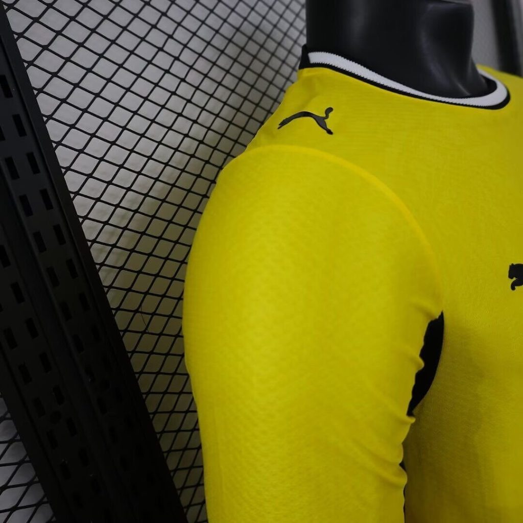 Camiseta Manga Larga Borussia Dortmund Kobel 2026-2027 primera equipacion versión jugador - Imagen 3