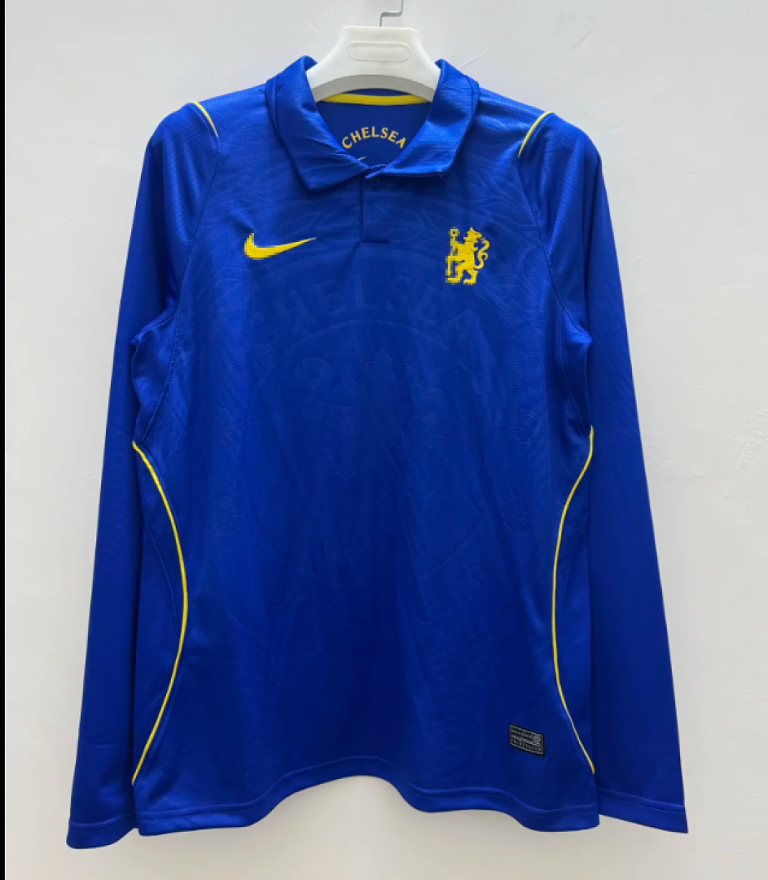 Camiseta Manga Larga Chelsea Cole Palmer 2026-2027 Primera Equipacion Versión Fan