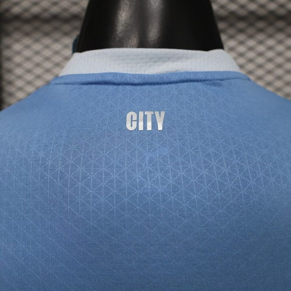 Camiseta Manga Larga Manchester City 2026-2027 Erling Haaland Primera Equipacion Versión Jugador - Imagen 5