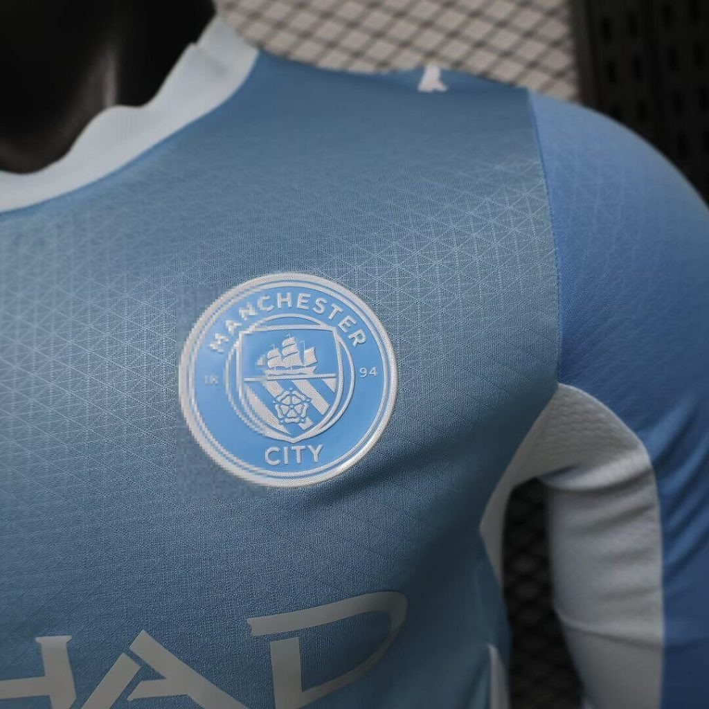 Camiseta Manga Larga Manchester City 2026-2027 Erling Haaland Primera Equipacion Versión Jugador - Imagen 3