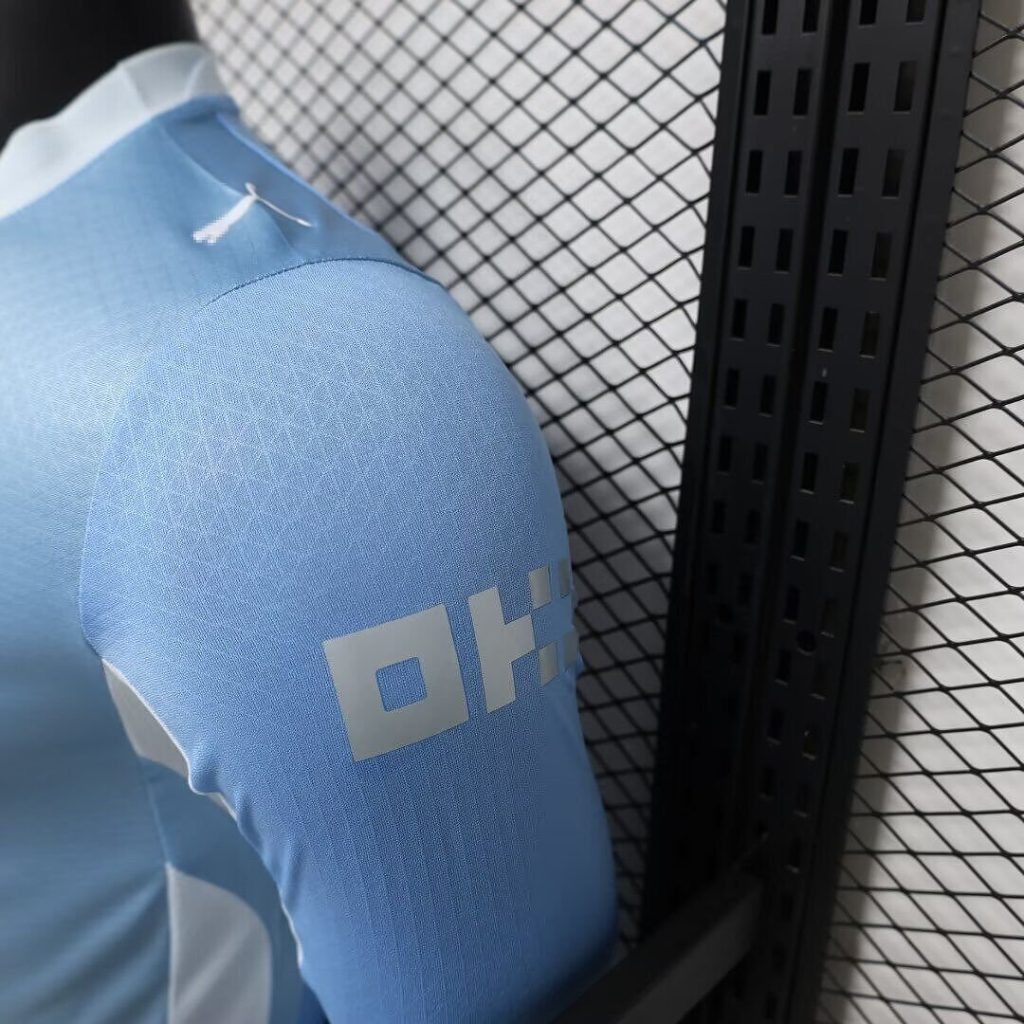 Camiseta Manga Larga Manchester City 2026-2027 Erling Haaland Primera Equipacion Versión Jugador - Imagen 4