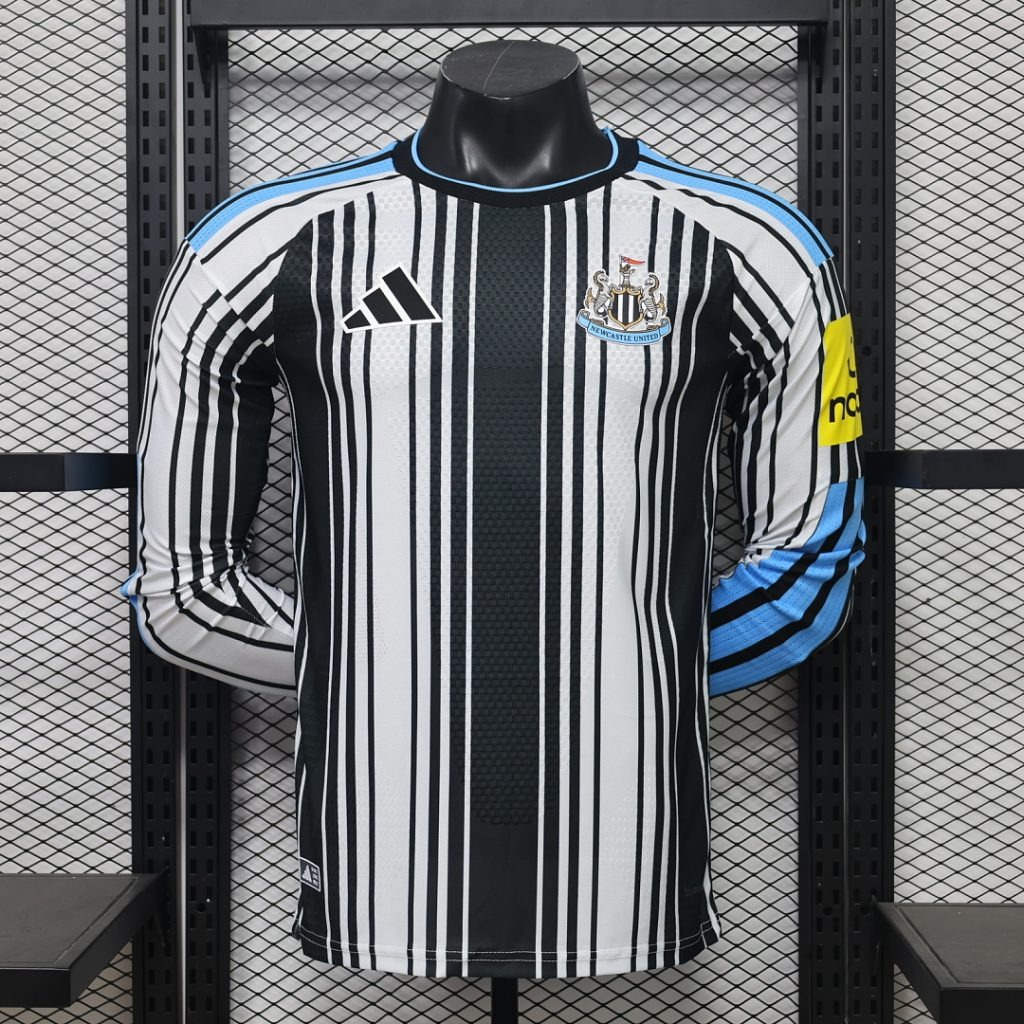 Camiseta Manga Larga Newcastle United Guimaraes 2026-2027 Primera Equipacion Version Jugador
