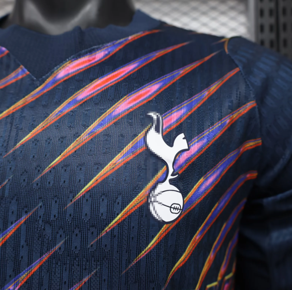 Camiseta Manga Larga Tottenham Azul 2026-2027 Segunda Equipacion Versión Jugador - Imagen 3