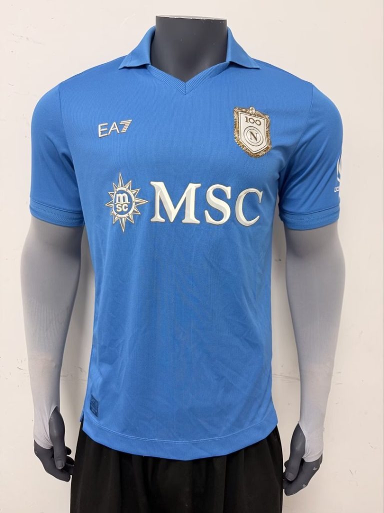 Camiseta Napoli Centenario 2026-2027 primera equipacion versión jugador