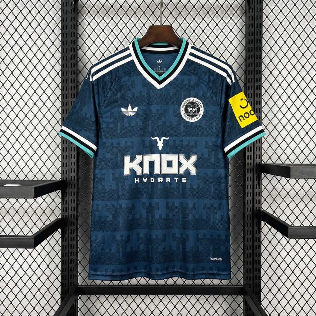 Camiseta Newcastle United Azul 2026-2027 Segunda Equipacion Version Fan