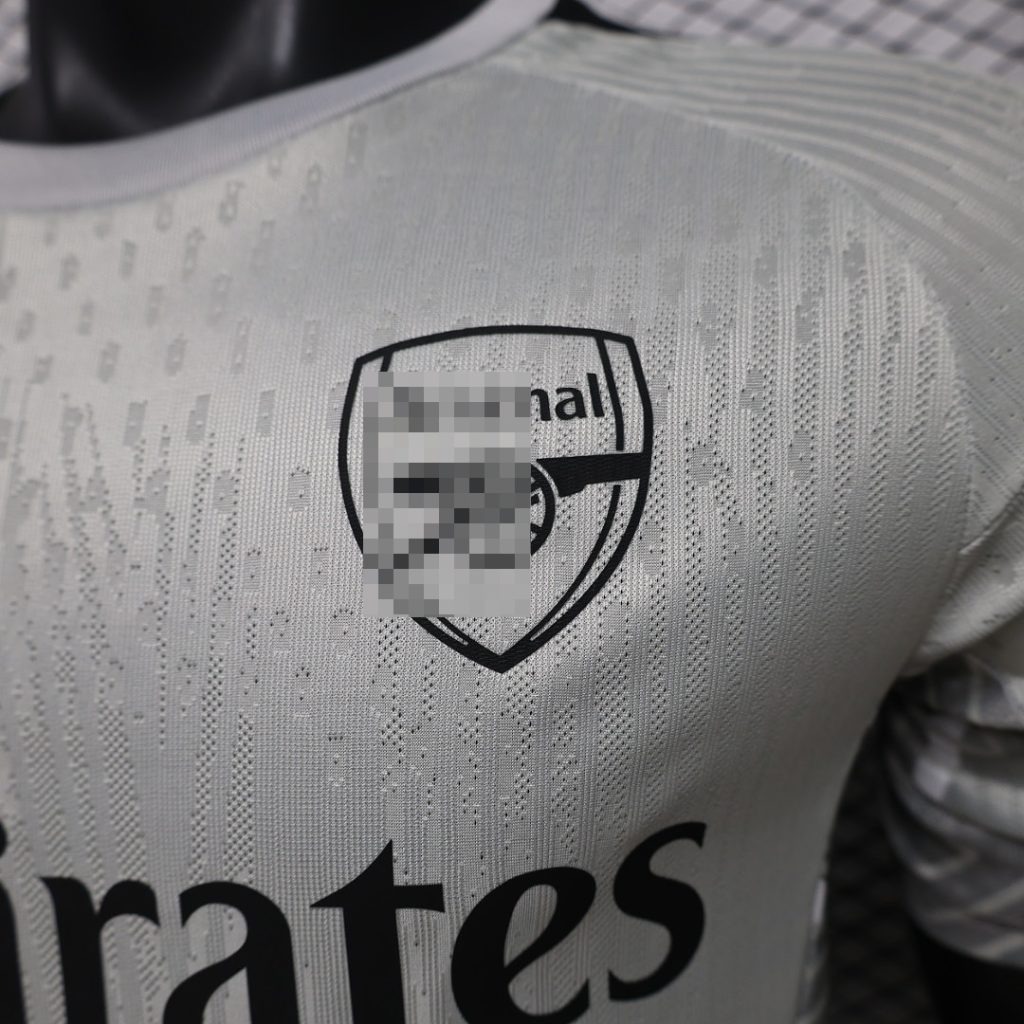 Camiseta Portero Gris y Negra Emirates Arsenal 2026-2027 Portero Version Jugador - Imagen 4