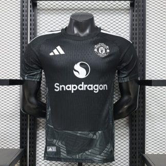 Camiseta Portero Manchester United Negro 2026-2027 Version Jugador