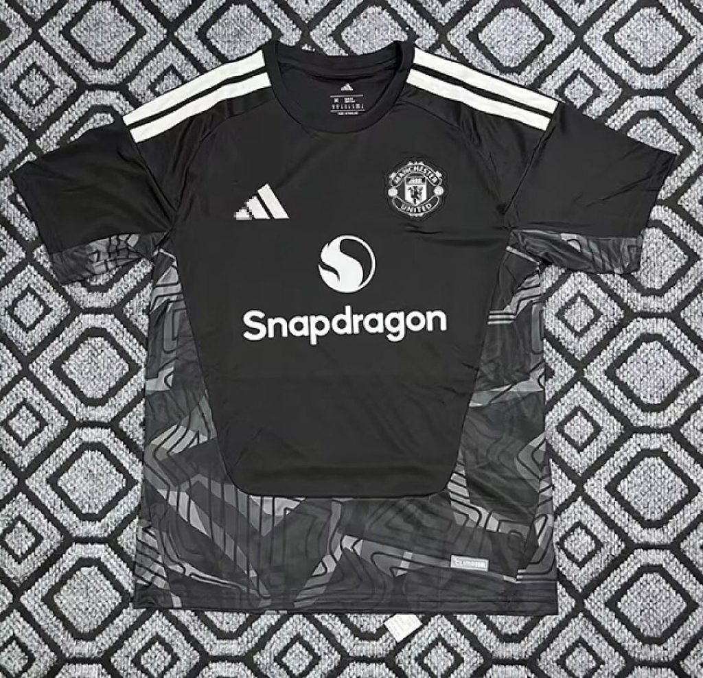 Camiseta Portero Manchester United Negro 2026-2027 Version Fan