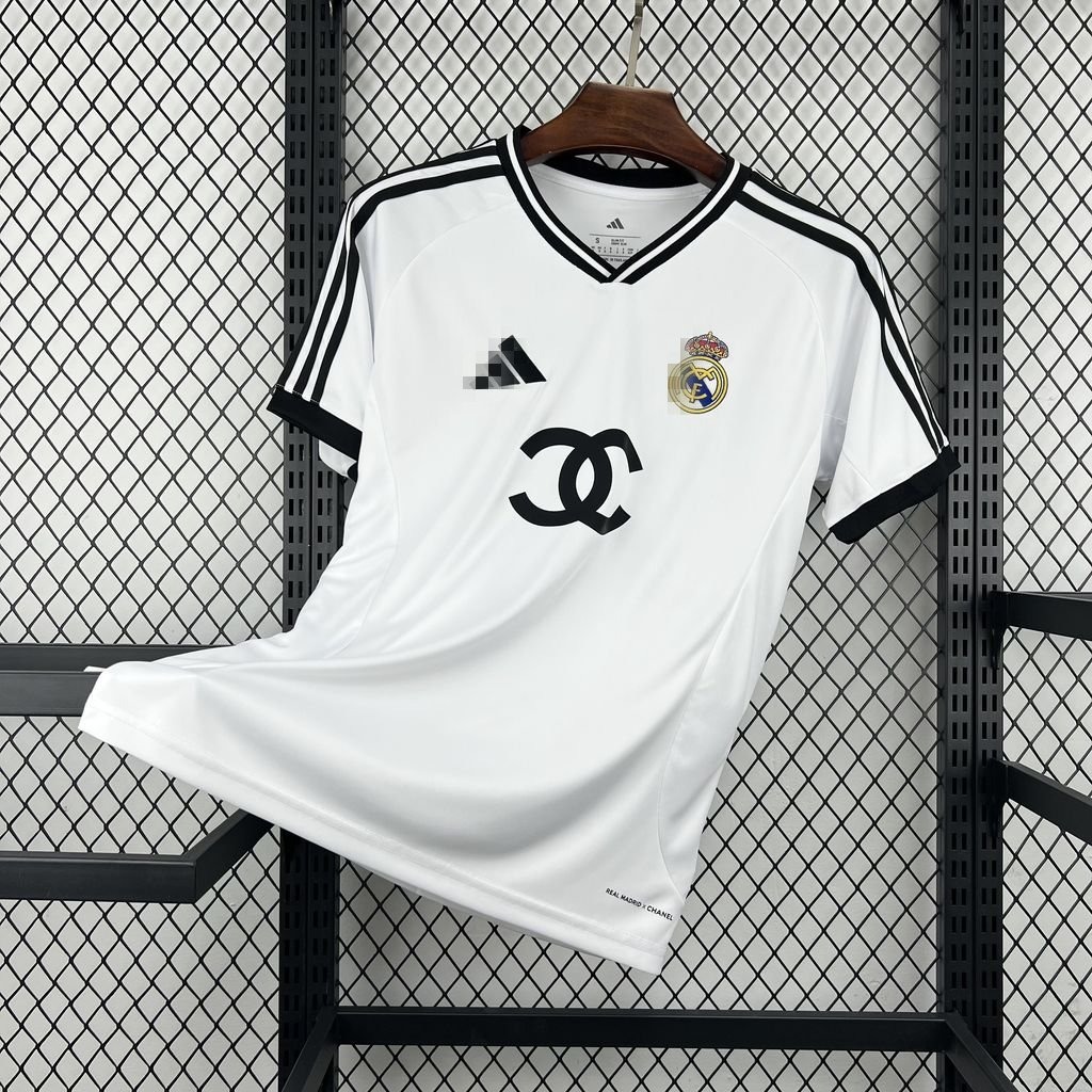 Camiseta Real Madrid X Chanel 2026-2027 edición especial versión fan