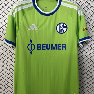 Camiseta Schalke 04 Verde 2026-2027 Segunda Equipacion Version Fan