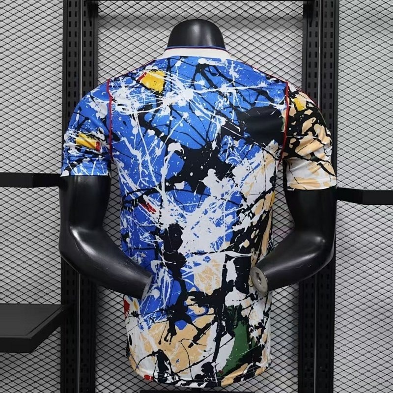 Camiseta The Stone Roses x Manchester United Multicolor 2026-2027 Edición Especial Version Jugador - Imagen 2