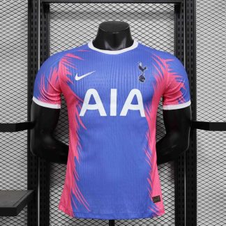 Camiseta Tottenham Azul y Rosa 2026-2027 Edición Especial Versión Jugador