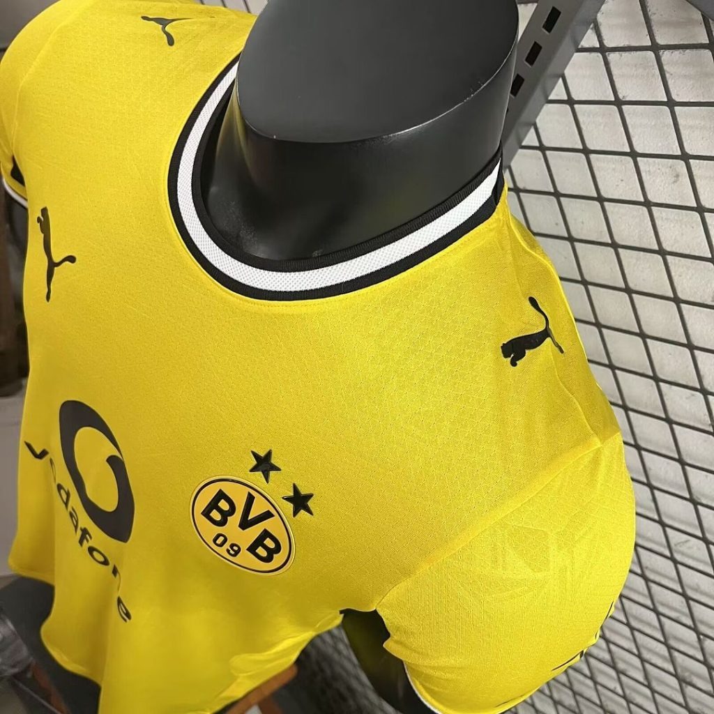 Camiseta amarilla Borussia Dortmund 2026-2027 primera equipacion versión jugador - Imagen 4