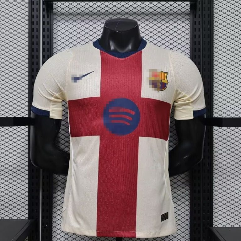 Camiseta Cuarta equipacion FC Barcelona beige 2026-2027 versión jugador