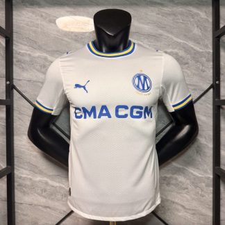 Camiseta blanca Olympique Marsella 2026-2027 primera equipacion versión jugador