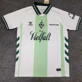 Camiseta blanca Werder Bremen 2026-2027 edición especial versión fan