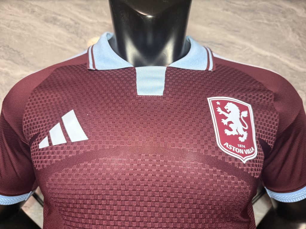 Camiseta granate Aston villa 2026-2027 primera equipacion version jugador - Imagen 3