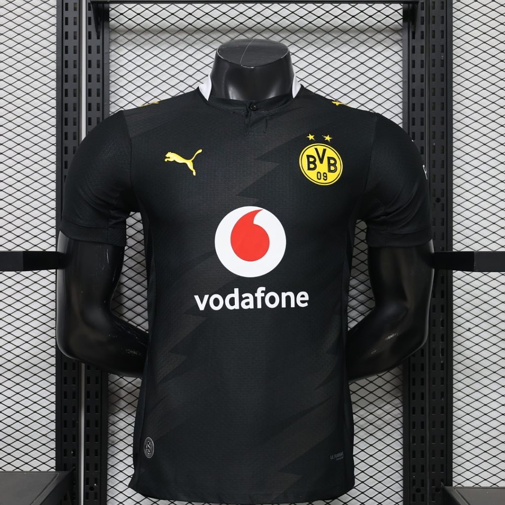 Camiseta segunda equipacion negra Borussia Dortmund 2026-2027 versión jugador
