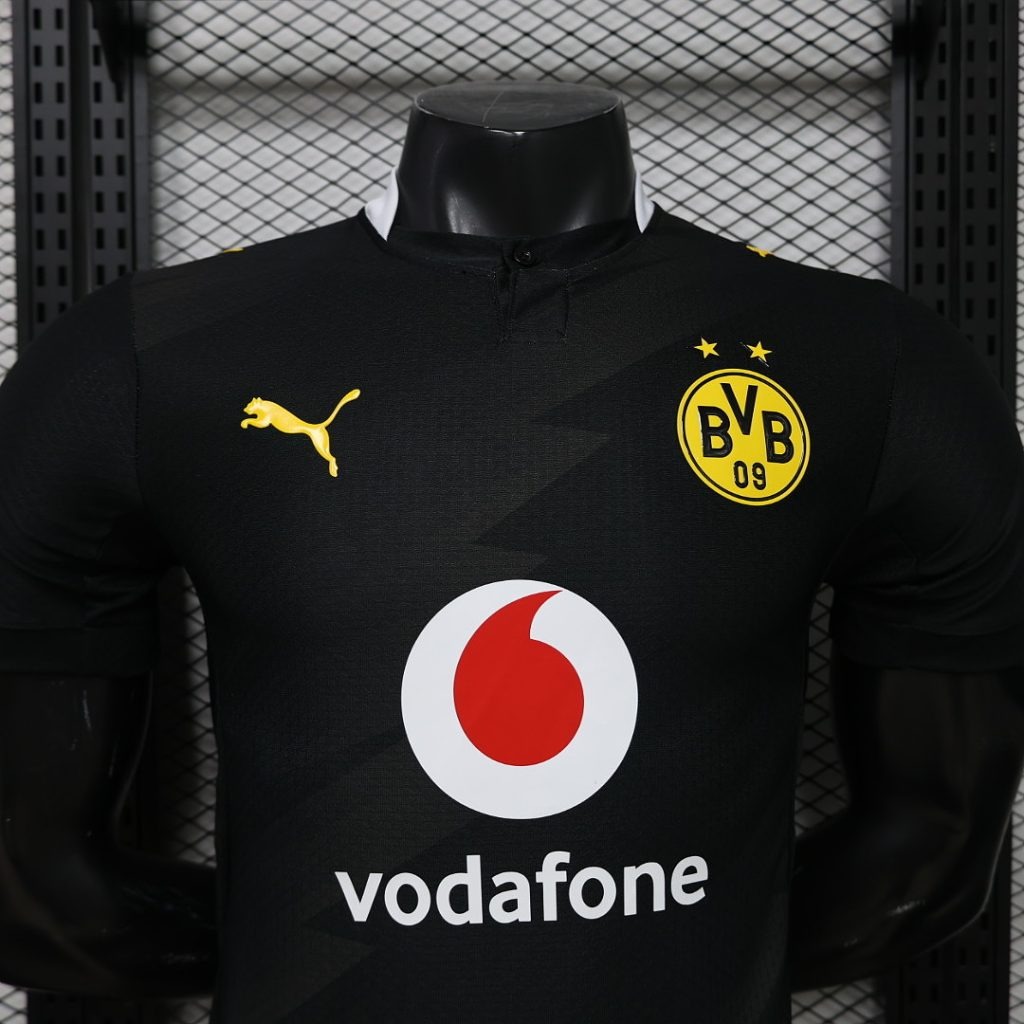 Camiseta segunda equipacion negra Borussia Dortmund 2026-2027 versión jugador - Imagen 3