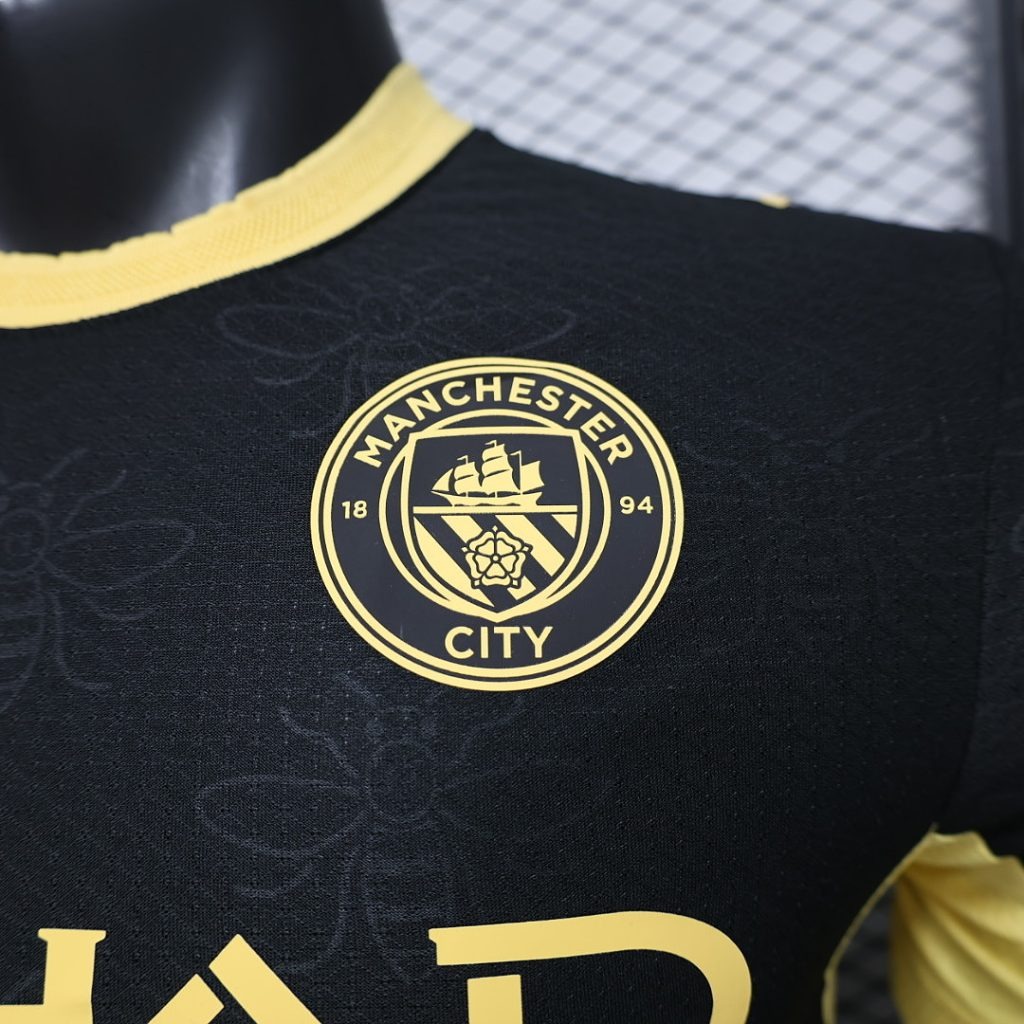 Camiseta negra Manchester City 2026-2027 segunda equipacion version jugador - Imagen 5