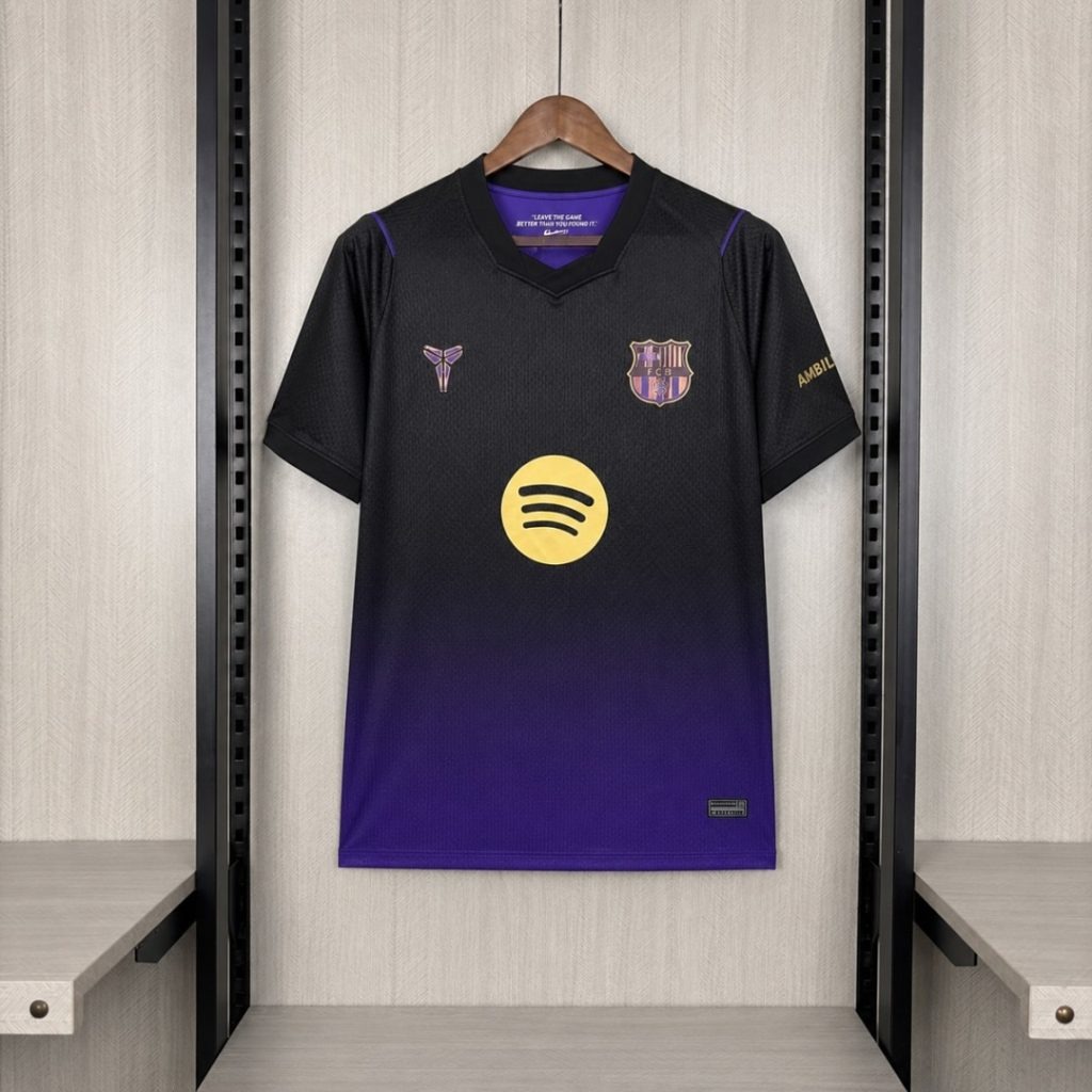 Camiseta negro FC Barcelona 2026-2027 segunda equipacion versión fan