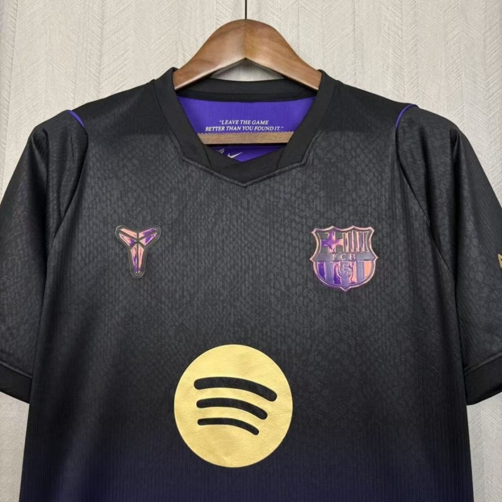 Camiseta negro FC Barcelona 2026-2027 segunda equipacion versión fan - Imagen 3