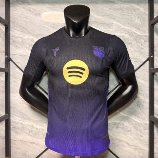 Camiseta negro/morado FC Barcelona 2026-2027 segunda equipacion versión jugador