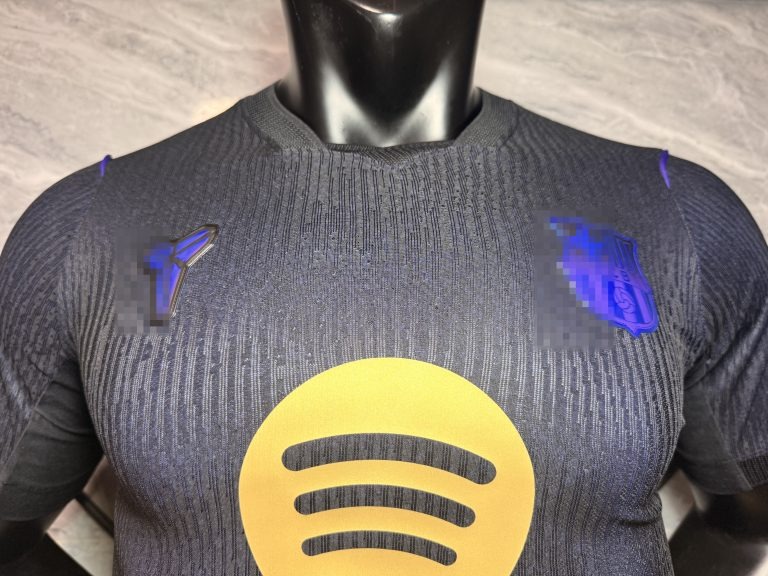 Camiseta segunda equipacion negro/morado FC Barcelona 2026-2027 versión jugador - Imagen 4