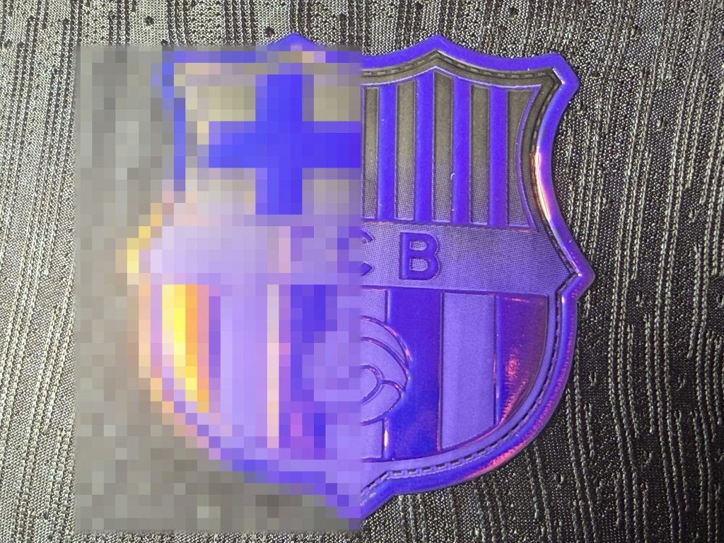 Camiseta negro/morado FC Barcelona 2026-2027 segunda equipacion versión jugador - Imagen 5