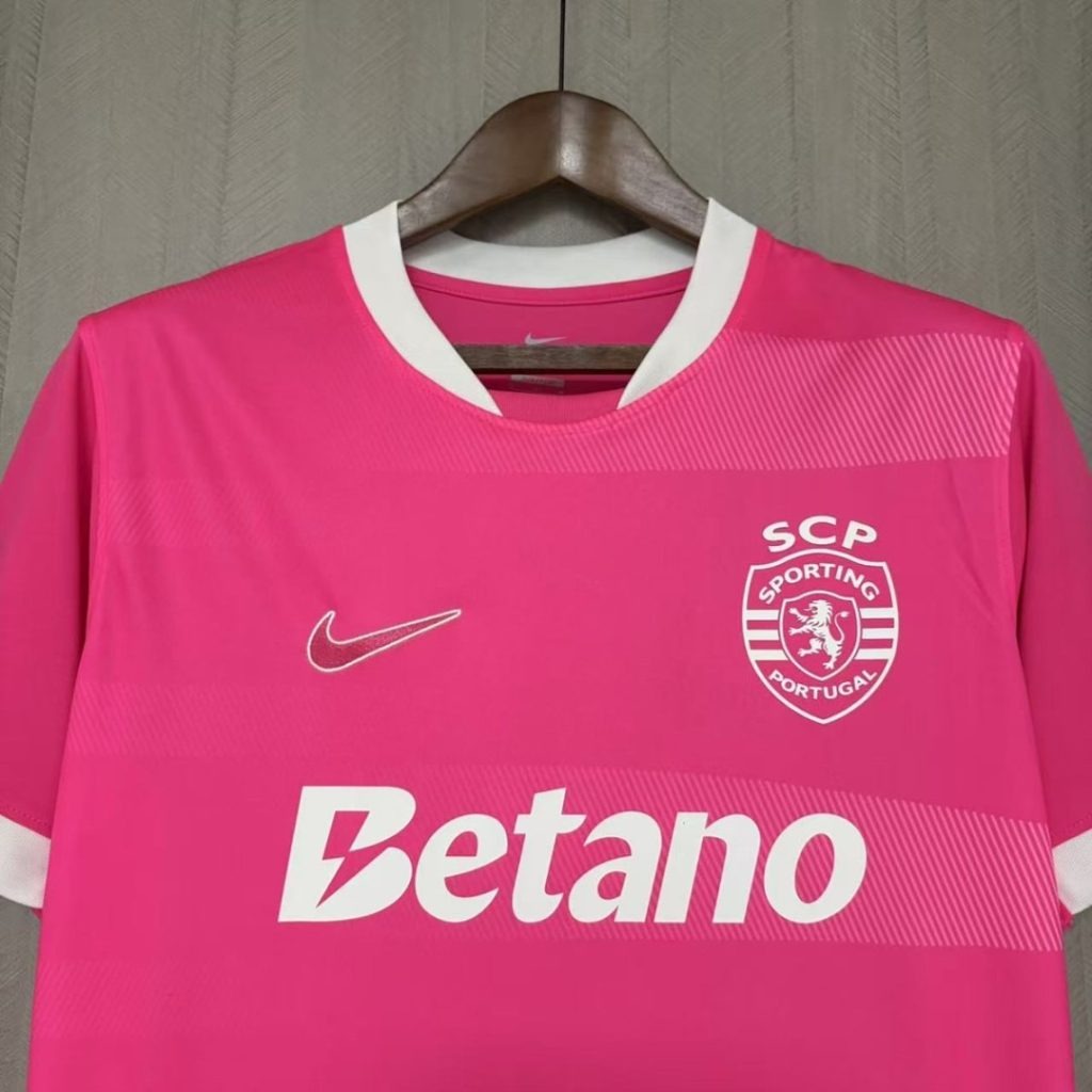 Camiseta rosa Sporting Lisboa 2026-2027 edicion especial versión fan - Imagen 3