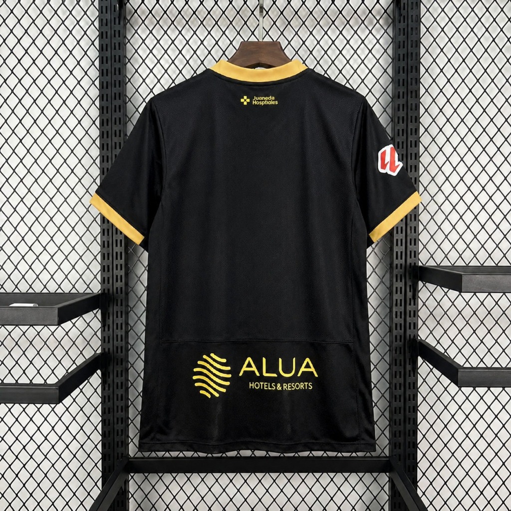 Camiseta segunda equipacion Mallorca 2026-2027 negro versión fan - Imagen 2