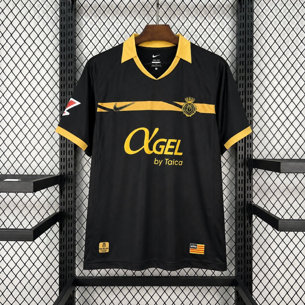 Camiseta segunda equipacion Mallorca 2026-2027 negro versión fan