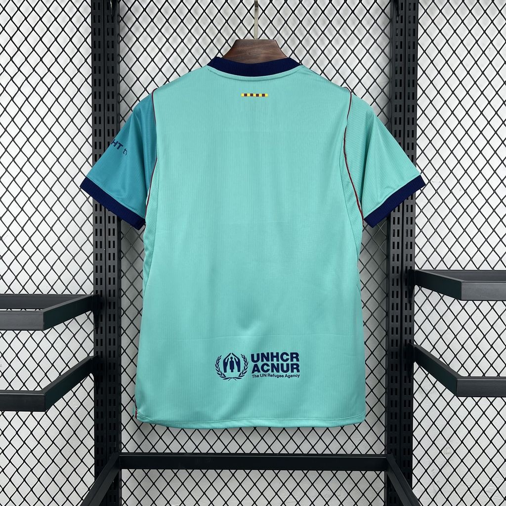 Camiseta turquesa FC Barcelona 2026-2027 tercera equipacion versión fan - Imagen 2