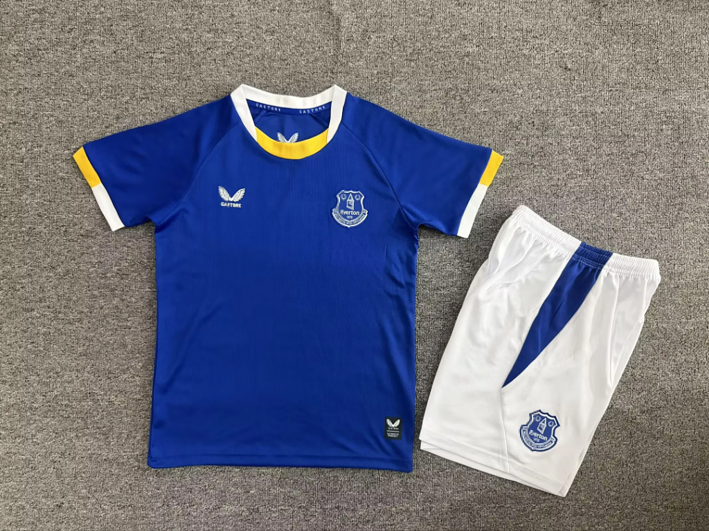 Conjunto Niño Everton Grealish 2026-2027 Primera Equipacion