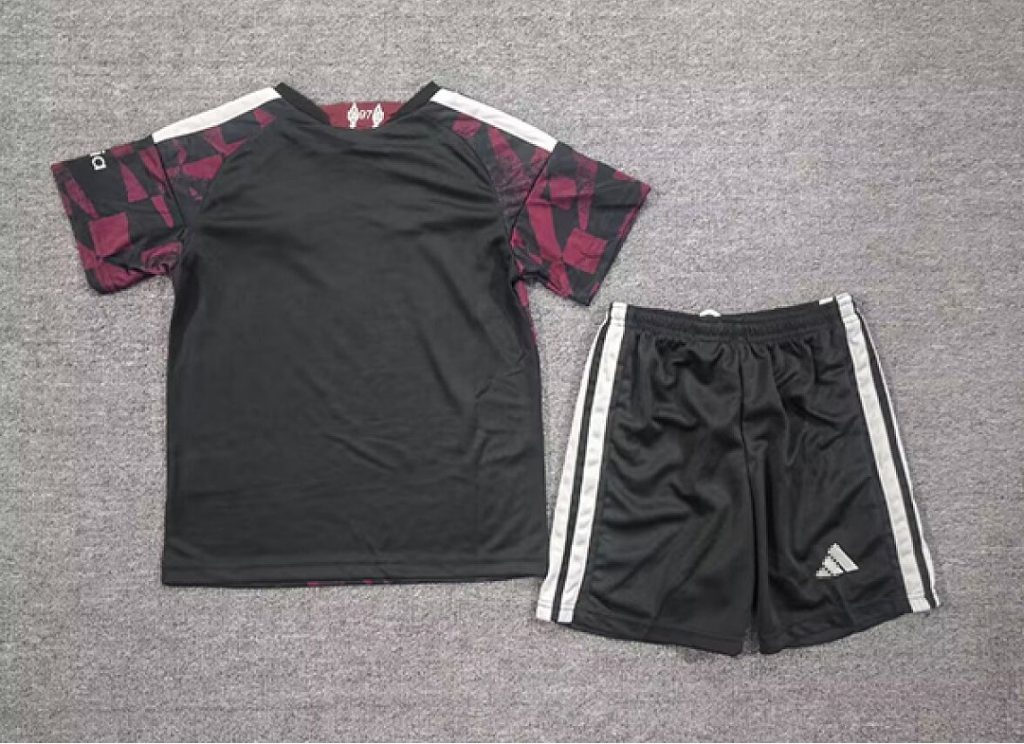 Conjunto Niño Liverpool Negro 2026-2027 Tercera Equipacion - Imagen 2