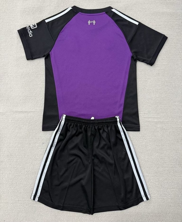 Conjunto Niño Liverpool Purpura 2026-2027 Edicion Portero - Imagen 2