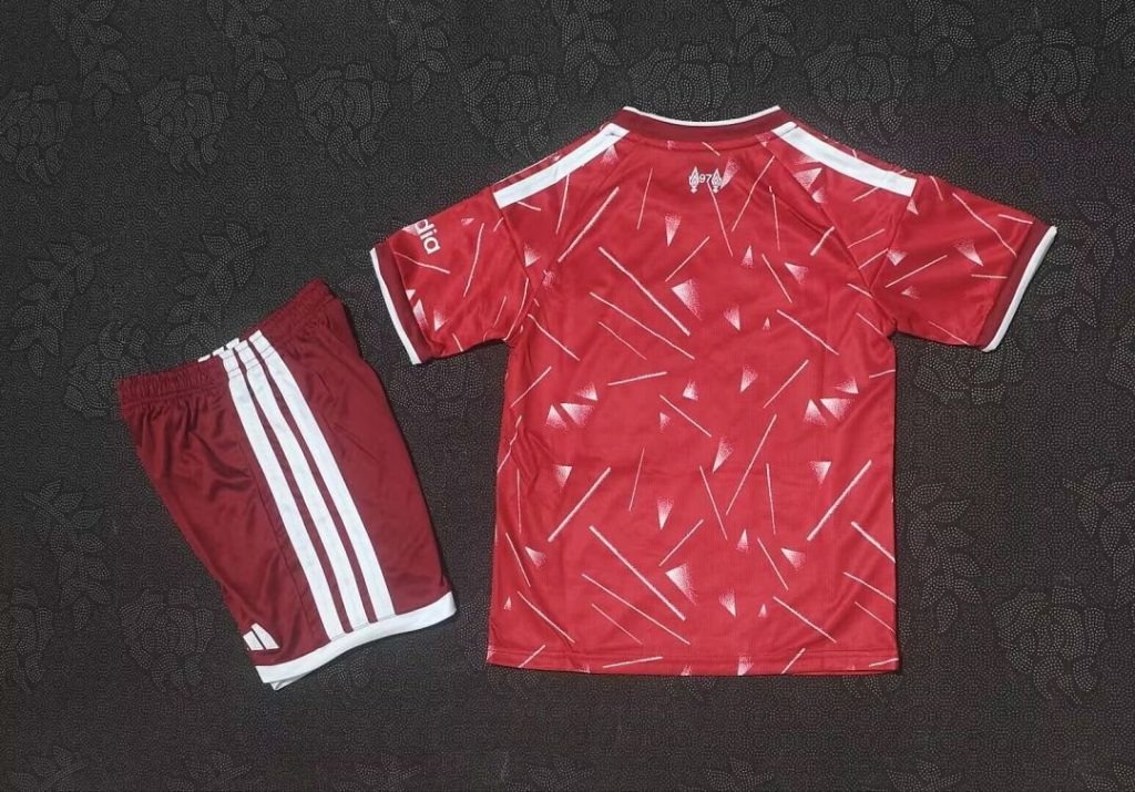 Conjunto Niño Liverpool Szoboszlai 2026-2027 Primera Equipacion - Imagen 2
