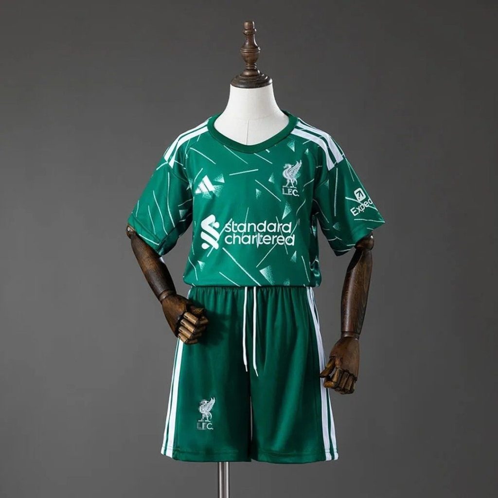 Conjunto Niño Liverpool Verde 2026-2027 Edicion Portero