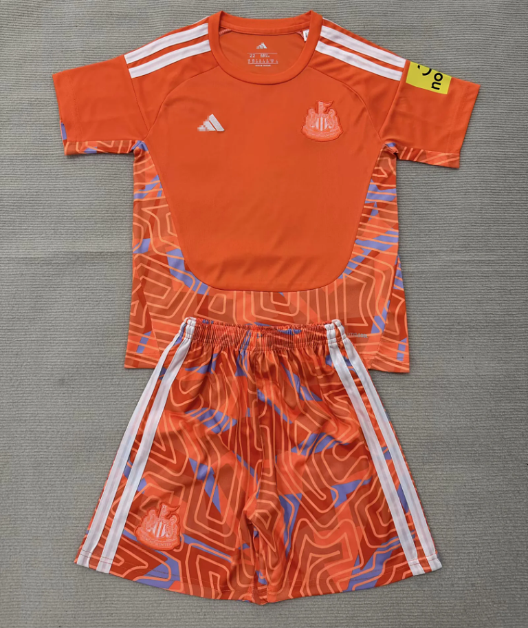 Conjunto Niño Newcastle United Naranja 2026-2027 Edicion Portero