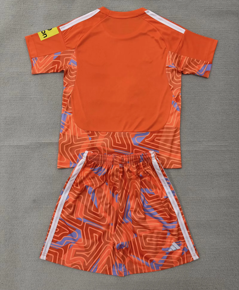 Conjunto Niño Newcastle United Naranja 2026-2027 Edicion Portero - Imagen 2