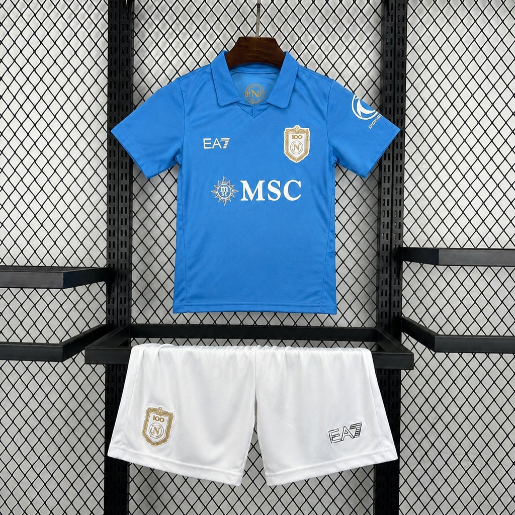 Conjunto niño Napoli Kevin De Bruyne 2026-2027 primera equipacion