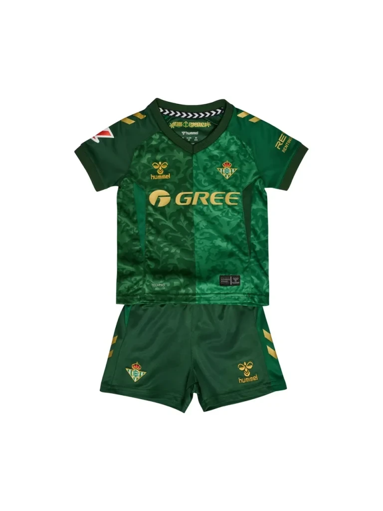 Conjunto niño Real Betis segunda equipacion 2026-2027 edición infantil