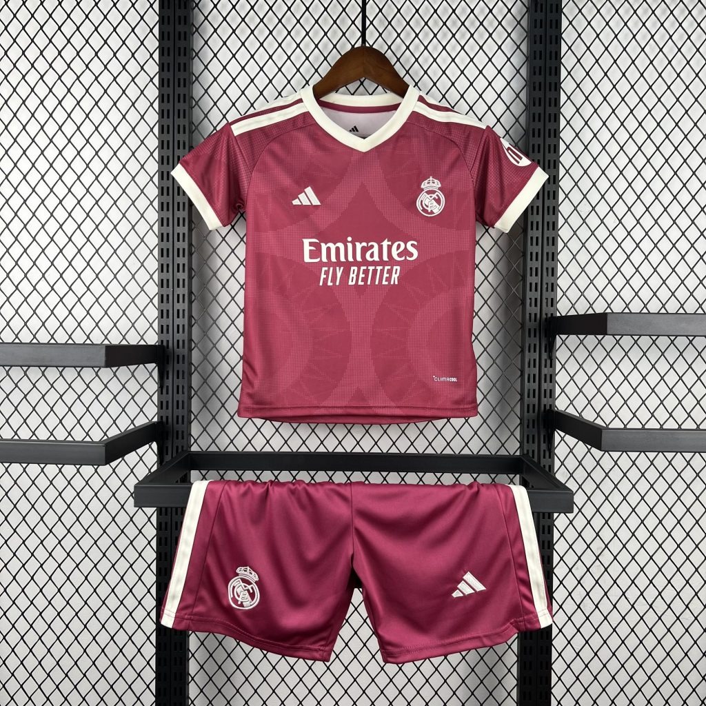 Conjunto niño Real Madrid rosa 2026-2027 tercera equipacion