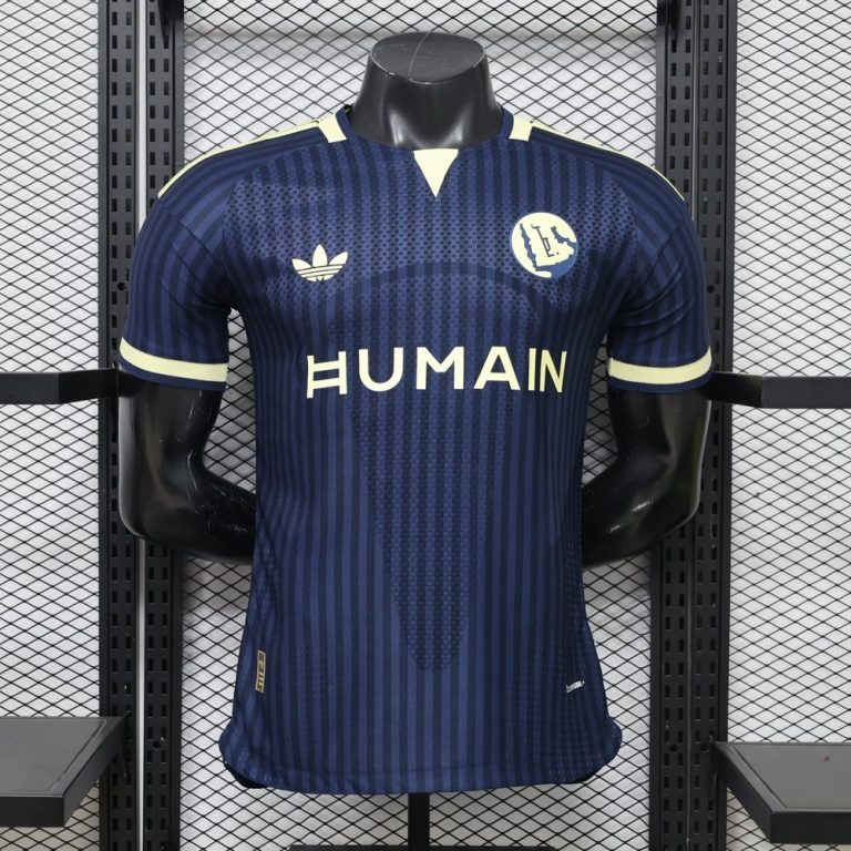 Nueva camiseta Al Nassr azul 2026-2027 segunda equipacion version jugador