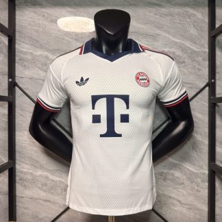 Nueva camiseta Bayern Munich blanca 2026-2027 segunda equipacion versión jugador